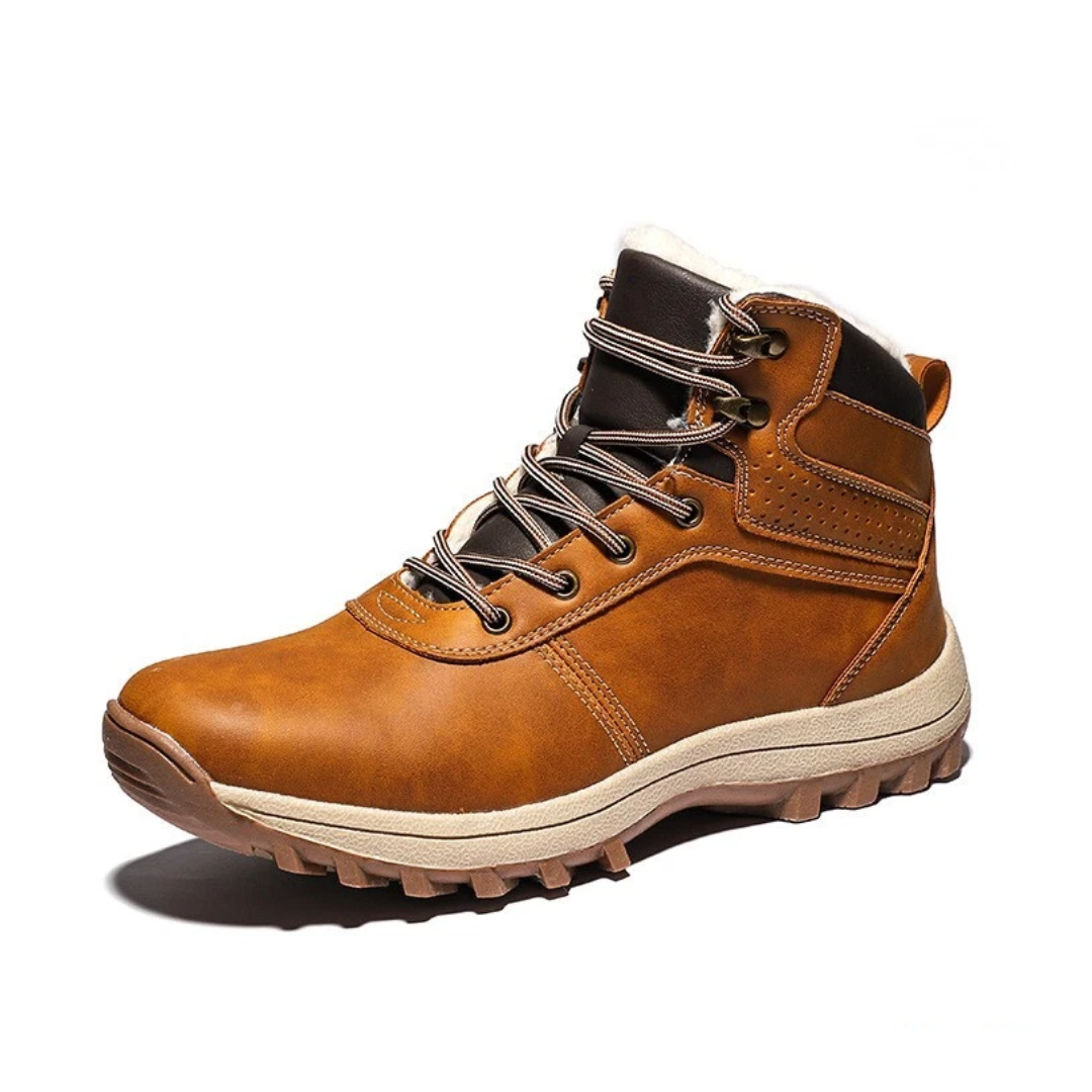 Hiking Boots Warm Plush Lining Waterproof