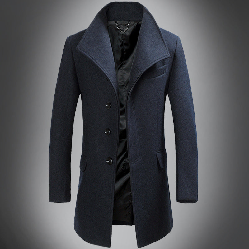 Women's Wool Coat Slim Fit Classic