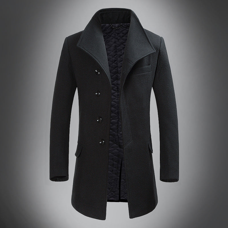 Women's Wool Coat Slim Fit Classic