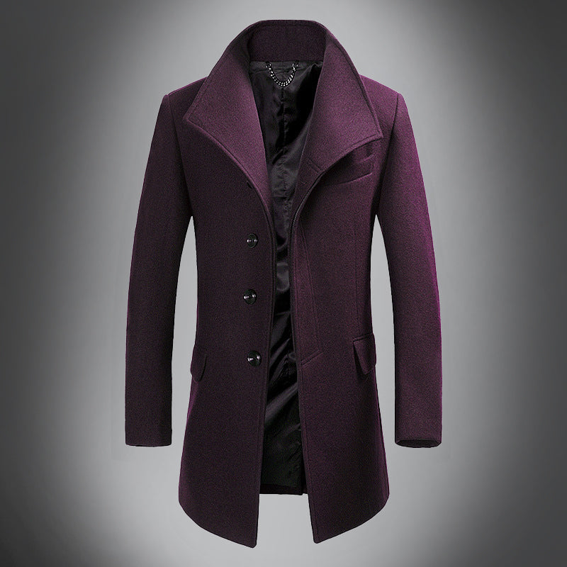 Women's Wool Coat Slim Fit Classic