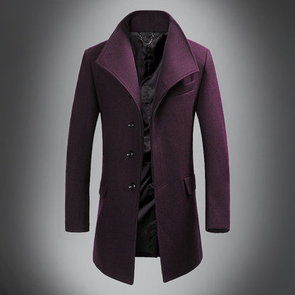 Women's Wool Coat Slim Fit Classic