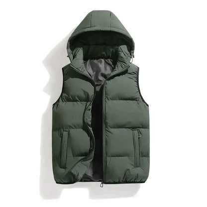 Practical Vest Detachable Hood