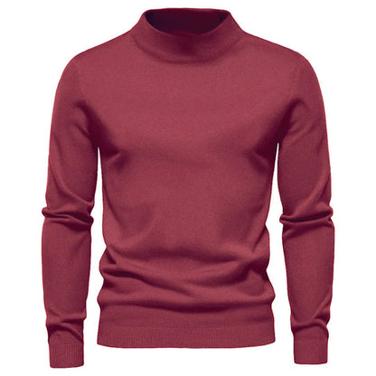 Herren Rollkragenpullover Warm Kaschmir