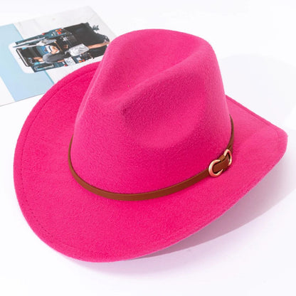 Men's Hat Leather Look Traditional