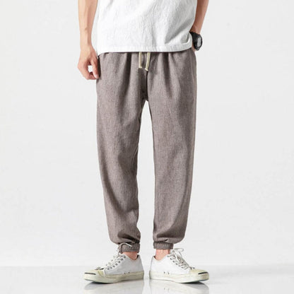 Comfortable Men's Joggers Lightweight Drawstring