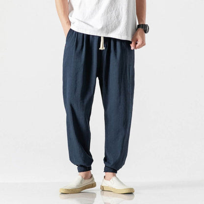 Comfortable Men's Joggers Lightweight Drawstring