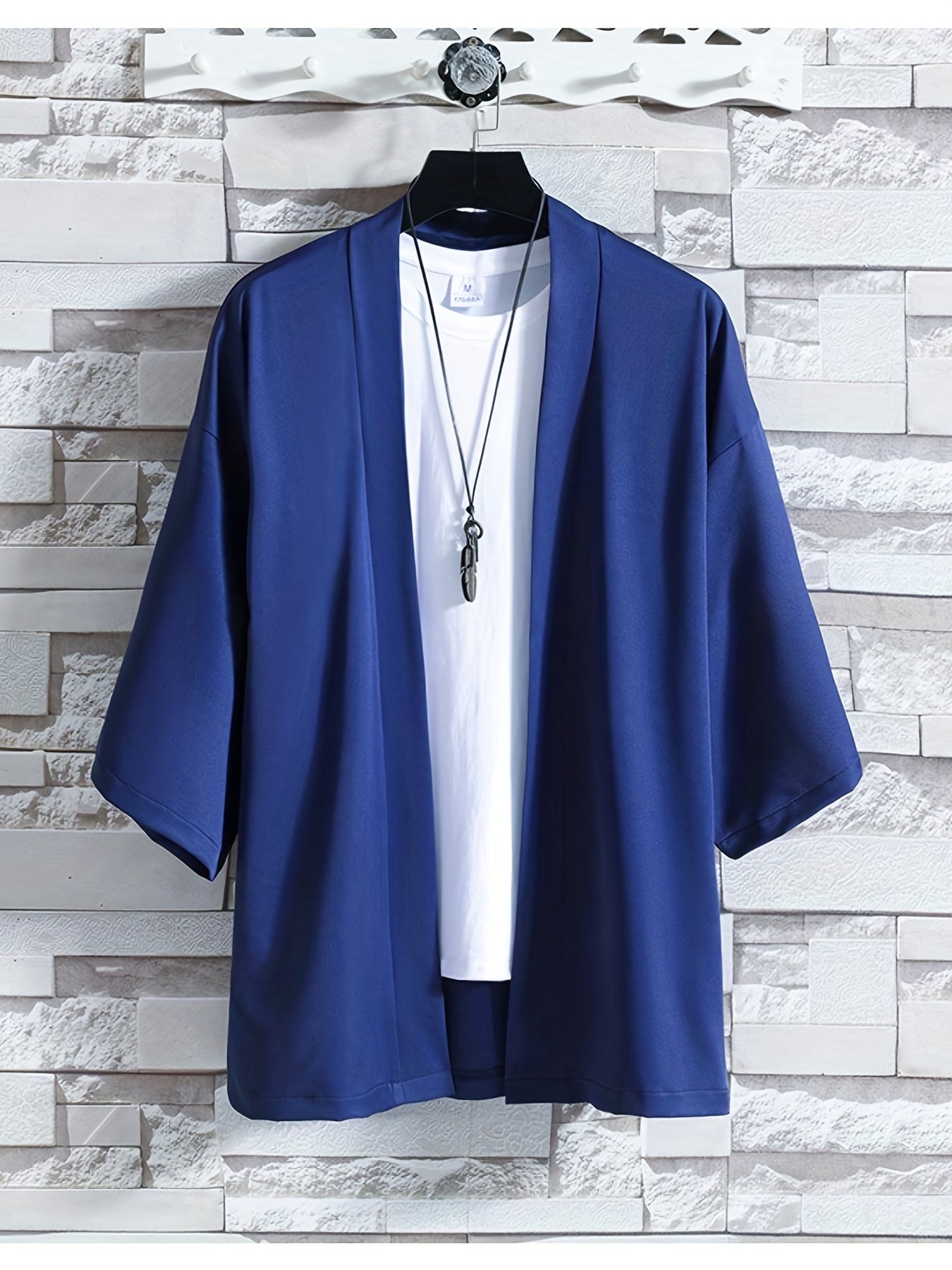 Men's Kimono Overshirt Generous Lightweight
