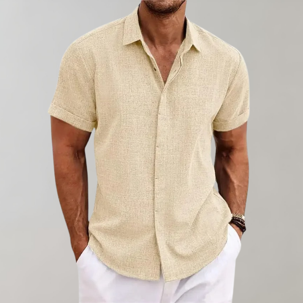 Herren Poloshirt Sommer Kurzarm Elegant - IdealeKleiden