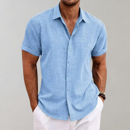 Men's Polo Shirt Summer Short Sleeve Elegant