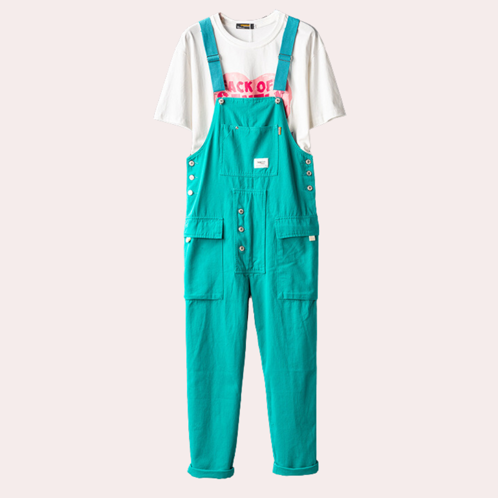 Men's Cargo Overalls
