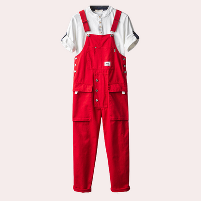 Men's Cargo Overalls