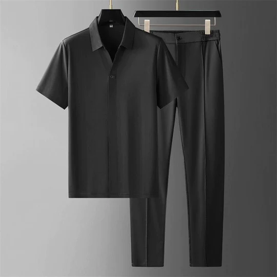 Men's Casual T-Shirt and Jogger Set