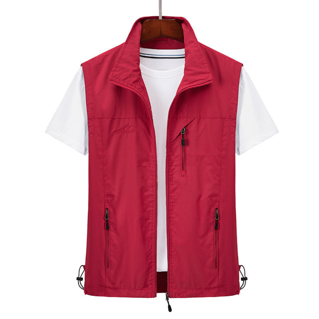 Men's Summer Vest Sleeveless Tactical Gilet