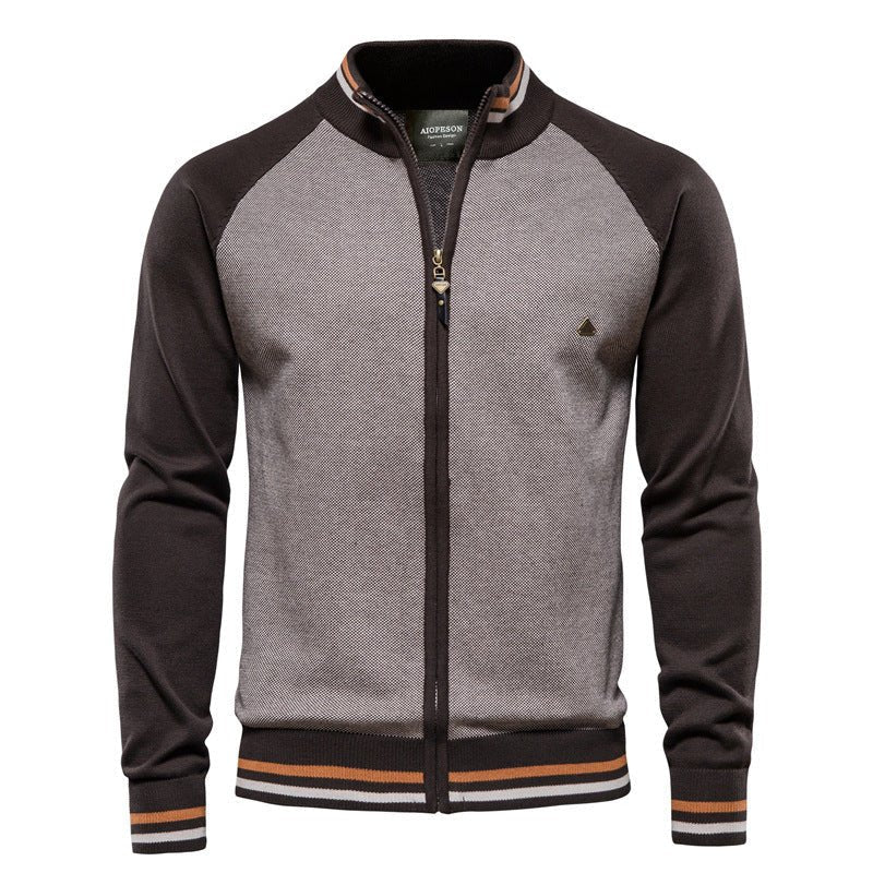 Men's Lightweight Zip-Up Sweatshirt Jacket