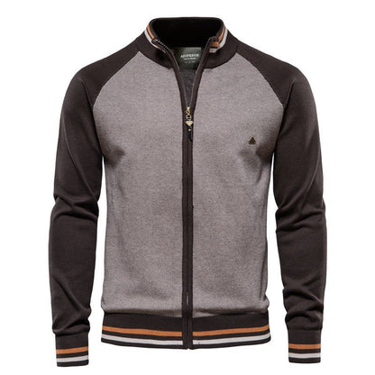 Men's Lightweight Zip-Up Sweatshirt Jacket
