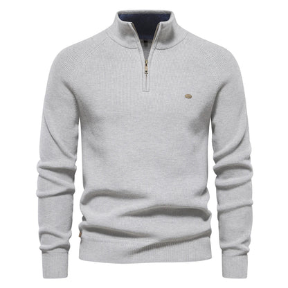 Men's Long Sleeve Zip Sweatshirt