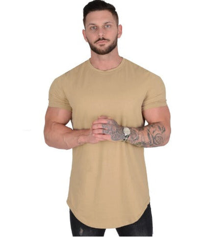 Men's T-Shirt Short Sleeve Crew Neck Modern