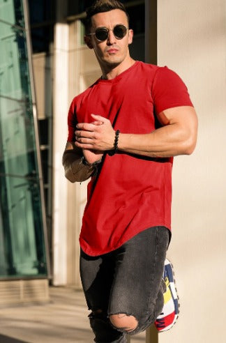 Men's T-Shirt Short Sleeve Crew Neck Modern