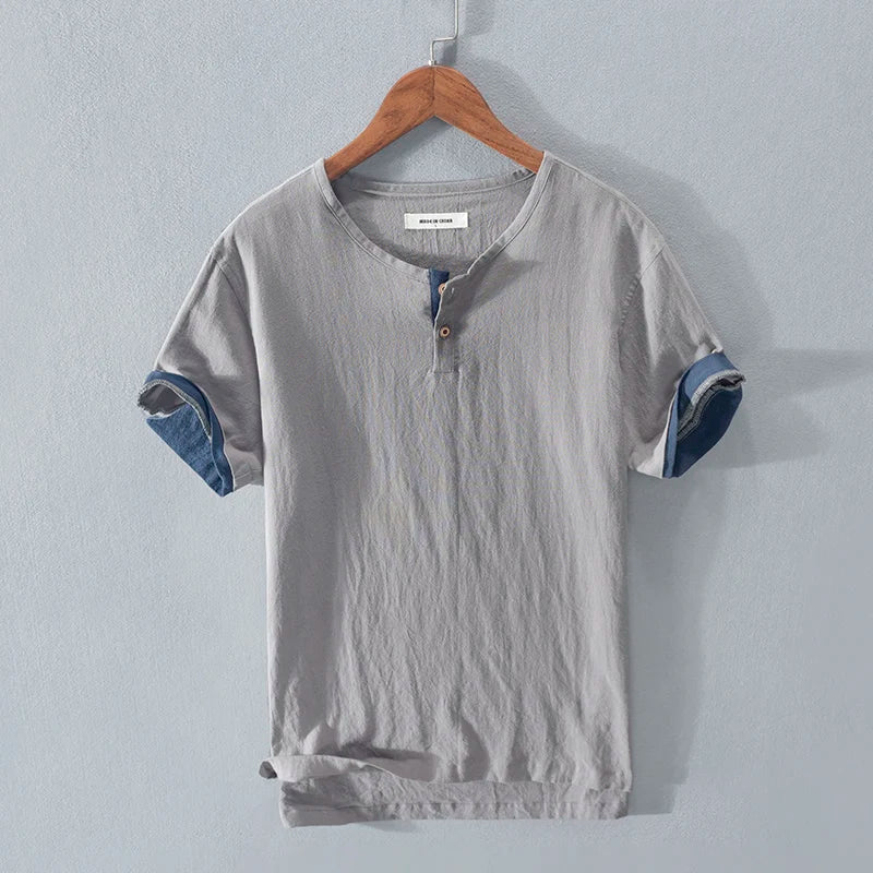 Men's T-Shirt Summer Lightweight Cotton