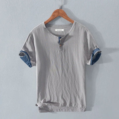 Men's T-Shirt Summer Lightweight Cotton