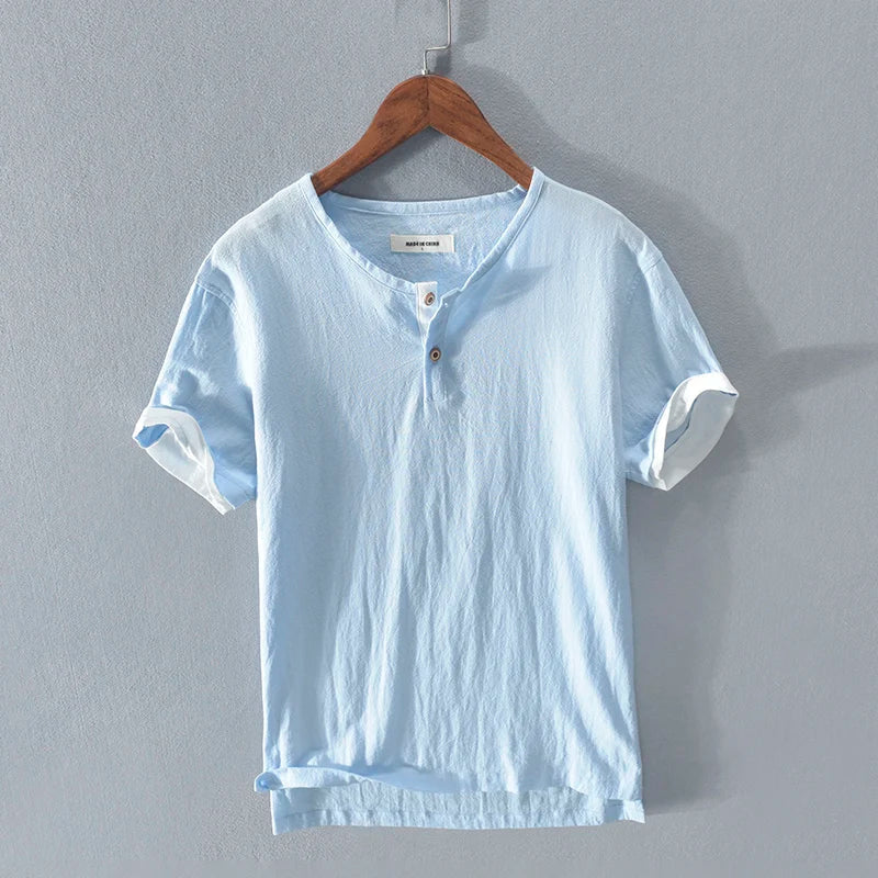 Men's T-Shirt Summer Lightweight Cotton