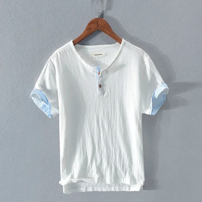 Men's T-Shirt Summer Lightweight Cotton