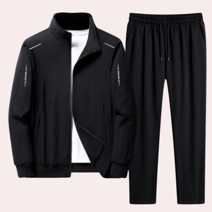 Men's 2-Piece Zippered Tracksuit