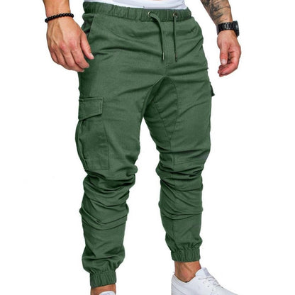 Comfortable Cargo Pants Elastic Waistband