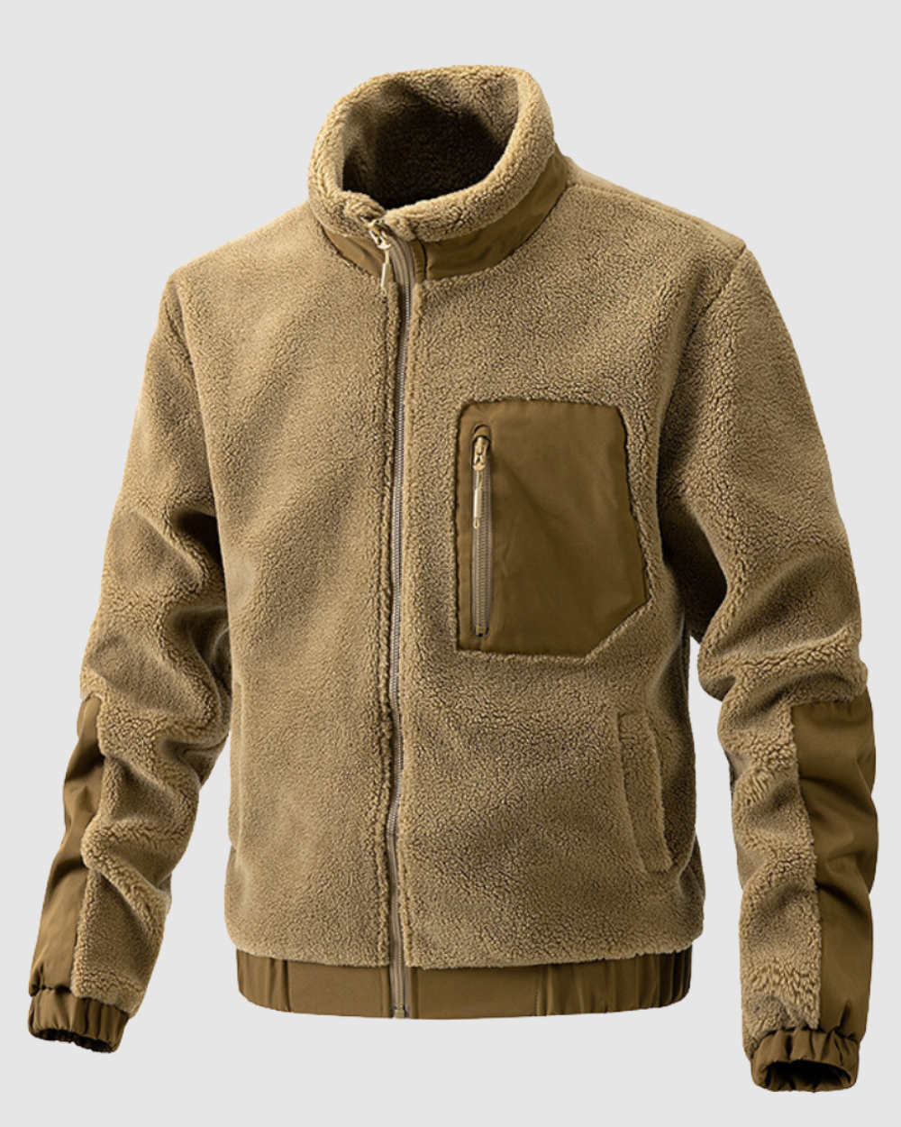 Warme Fleecejacke Herbst Winter