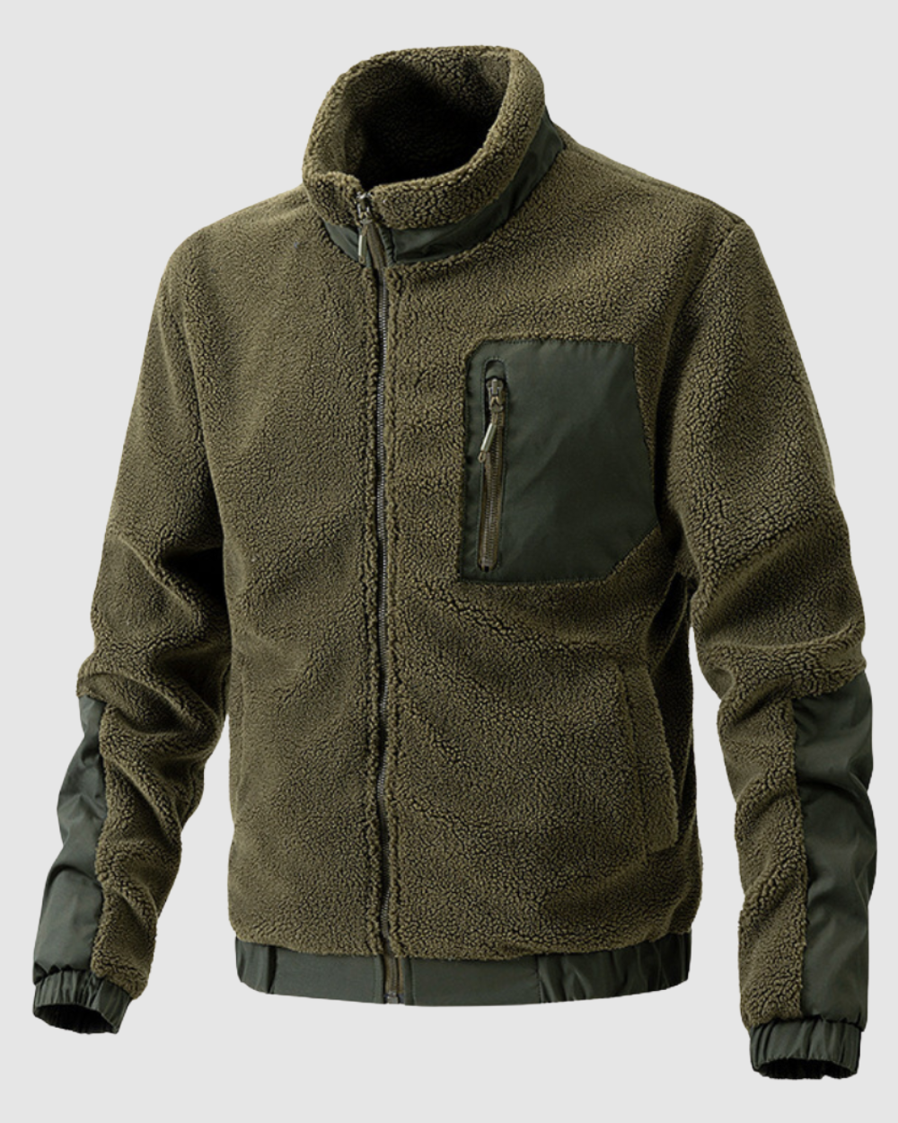 Warme Fleecejacke Herbst Winter