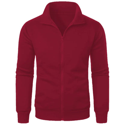 Men's Athletic Pullover Leisure Stand-up Collar