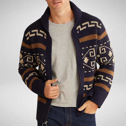 Herren Strickjacke Warm Herbst Winter