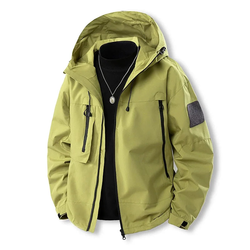 Wandermantel Damen Kapuze Waterproof