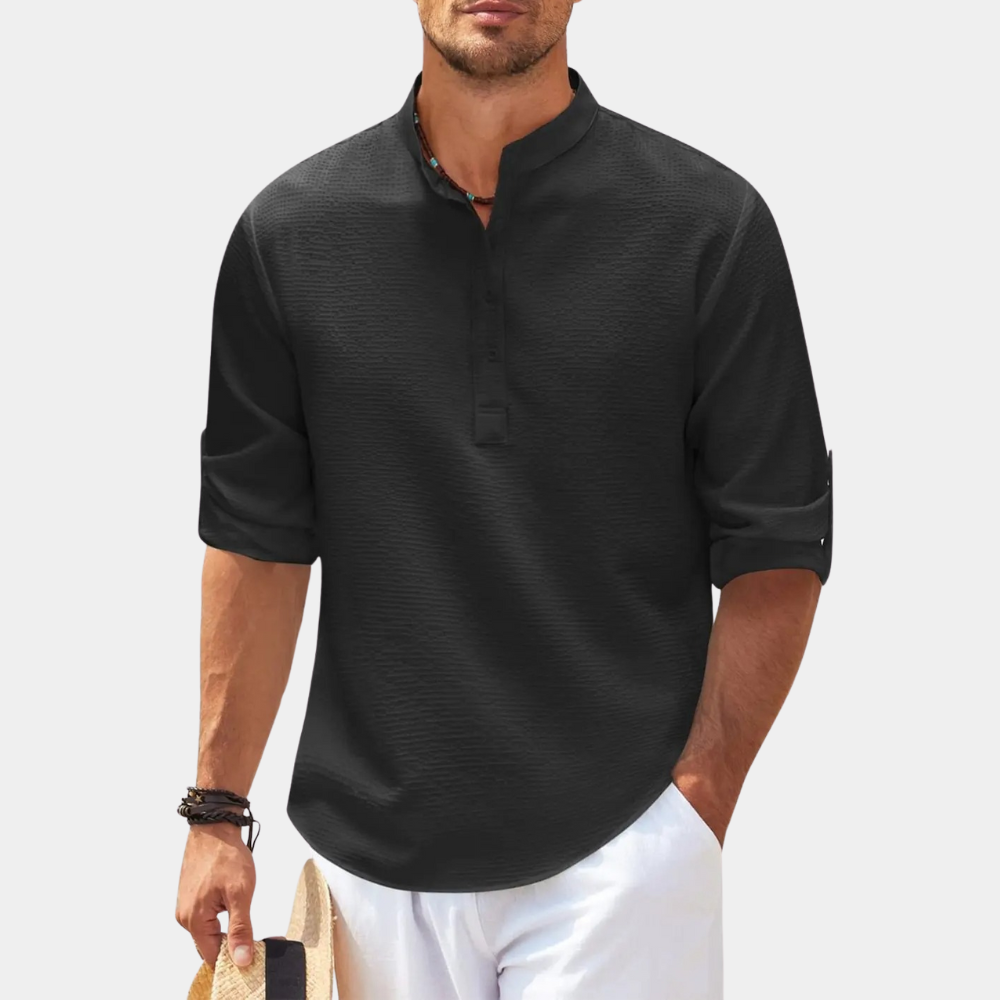 Men's Lightweight Summer Long-Sleeve Shirt