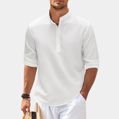 Men's Lightweight Summer Long-Sleeve Shirt
