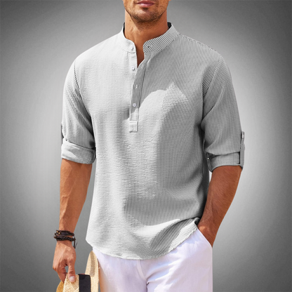 Men's Shirt Lightweight Comfortable Long-Sleeved