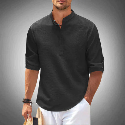 Men's Shirt Lightweight Comfortable Long-Sleeved