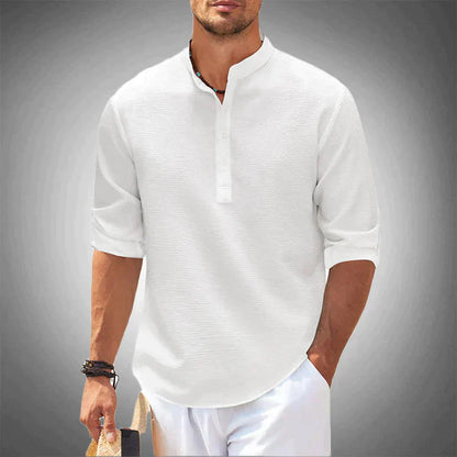Men's Shirt Lightweight Comfortable Long-Sleeved