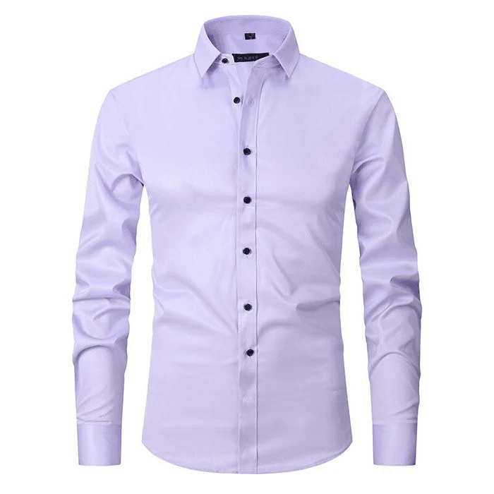 Men's Oxford Shirt Wrinkle-Free Buttons
