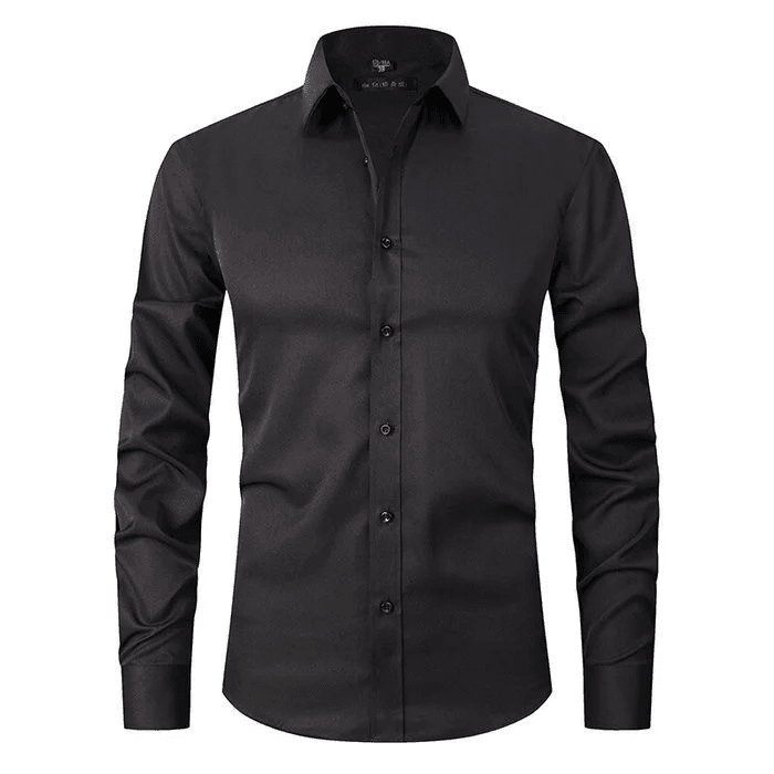 Men's Oxford Shirt Wrinkle-Free Buttons