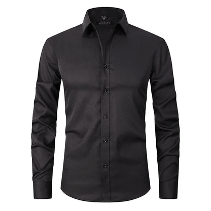Men's Oxford Shirt Wrinkle-Free Buttons