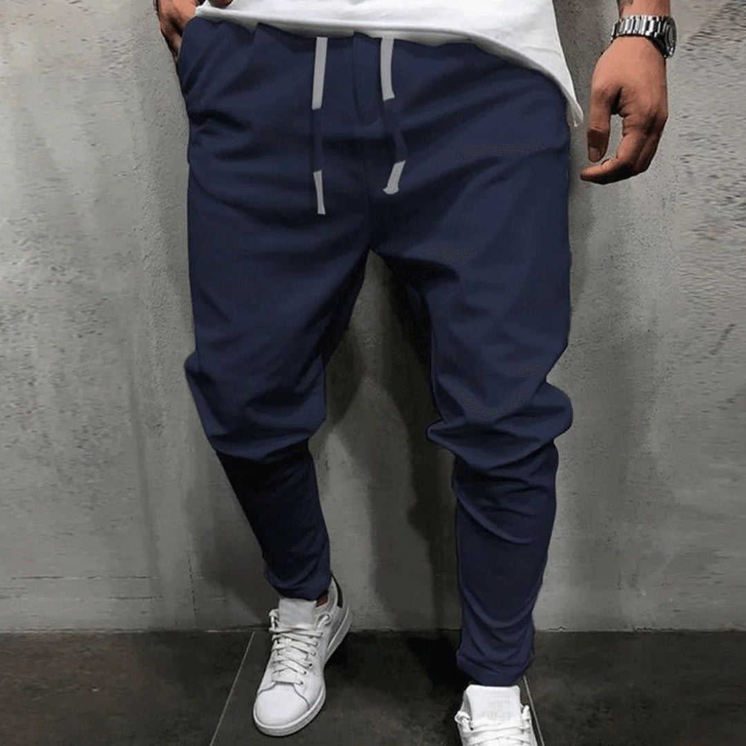 Herren Joggerhose Bequem Elastisch - IdealeKleiden