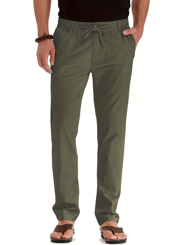Elastische Herren-Chinos Slim Fit Baumwolle - IdealeKleiden