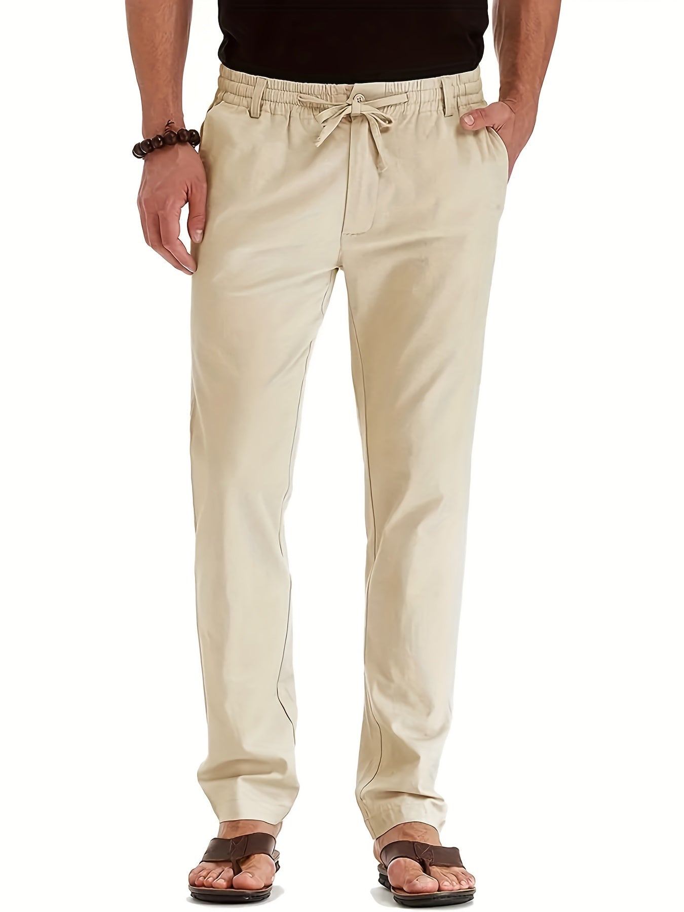 Men's Slim Fit Stretch Chinos Cotton