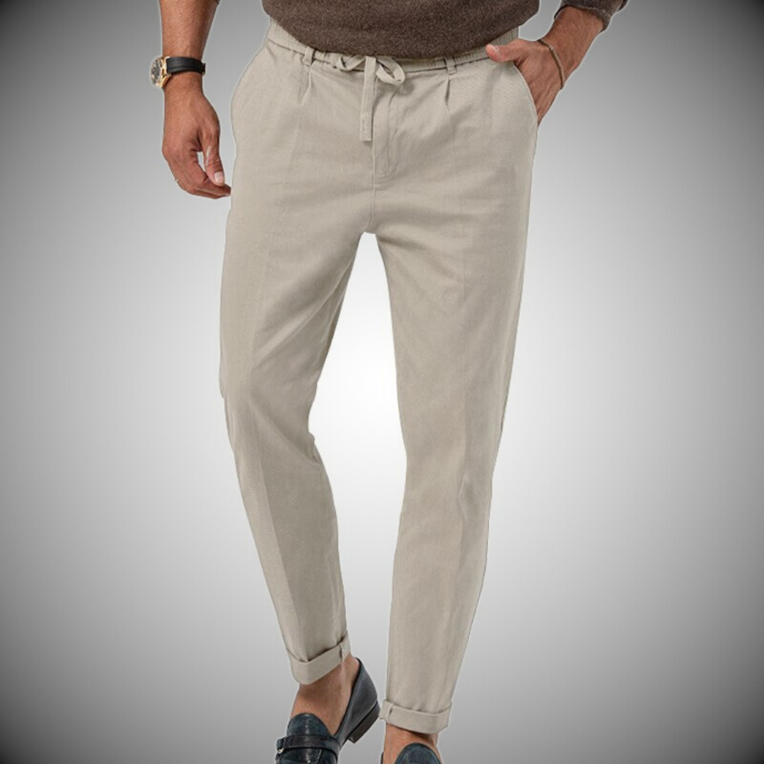 Men's Linen Pants Comfortable Summer