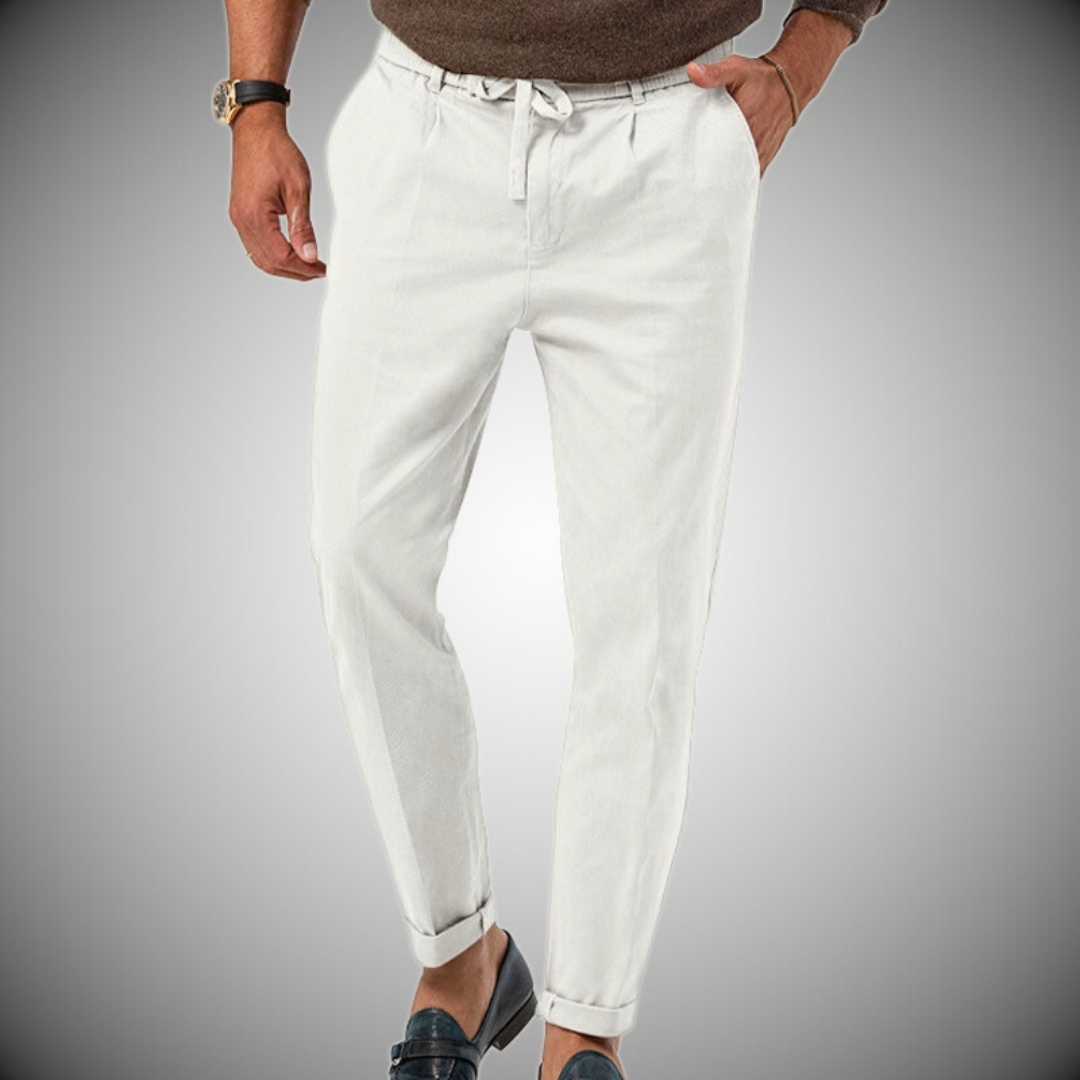 Men's Linen Pants Comfortable Summer