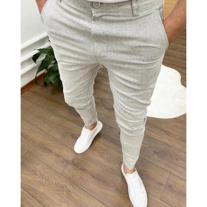 Men's Chino Trousers Slim Fit Stretch