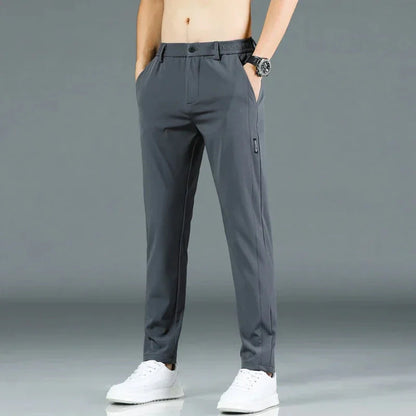 Men's Casual Pants Elastic Slim
