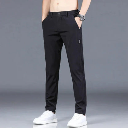 Men's Casual Pants Elastic Slim