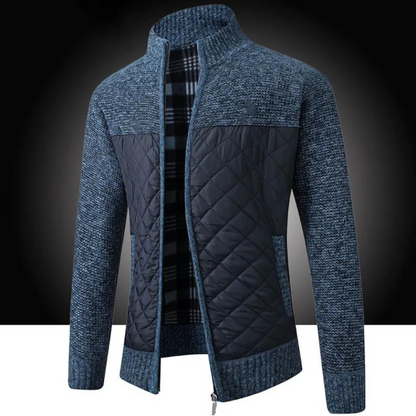 Men's Quilted Jacket Lightweight Zipper